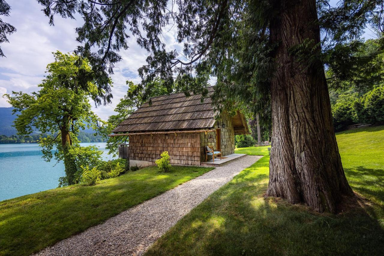 Private Beach House On Lake Блед Экстерьер фото